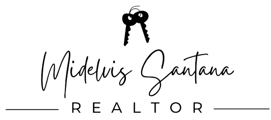 Midelvis Santana Realtor black logo